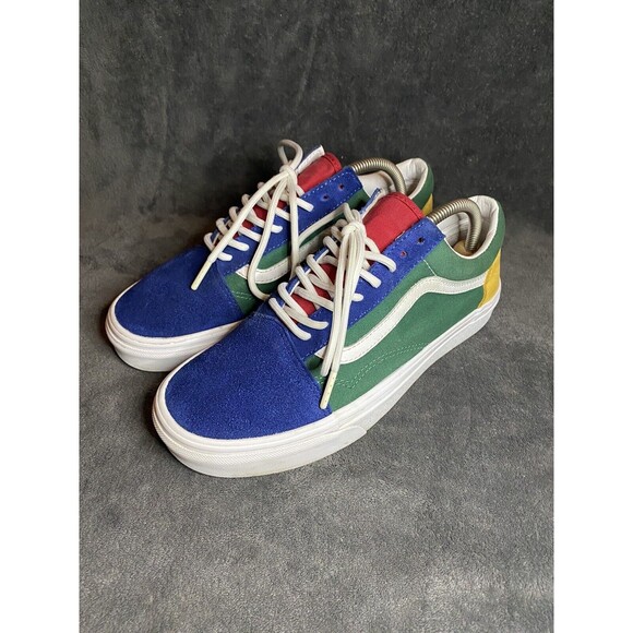 VANS OLD SKOOL YACHT CLUB Colorful Skater Skateboarding Men Size US 8.5 - Picture 3 of 8